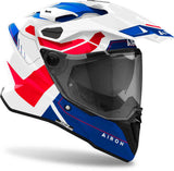 AIROH COMMANDER 2 REVEAL AZUL ROJO GLOSS E06