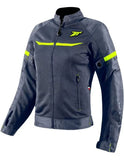 SEVENTY SD-JR30.2 MOJAVE Moto Senhora Casacos Cinza Amarillo