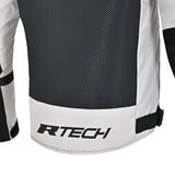 R-TECH SPIRAL MESH Moto Casacos Gelo Preto Amarelo Fluorescente