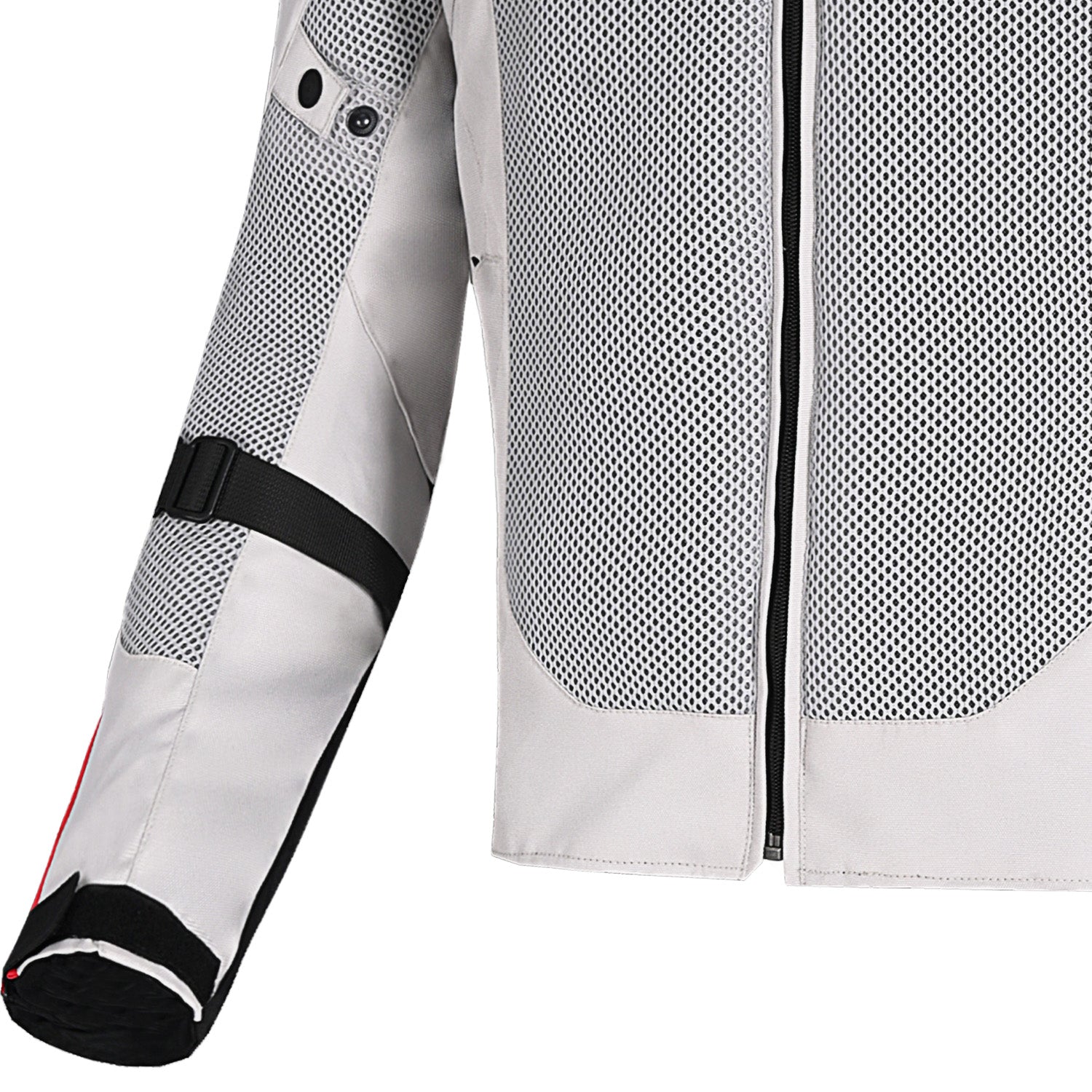 R-TECH SPIRAL MESH Motorcycle Textile Jackets Ice Black Red – 5 – Maximomoto PT
