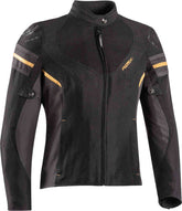 IXON ILANA EVO Moto Textil Mujer Chaqueta Negro Antracita Oro – Maximomoto PT