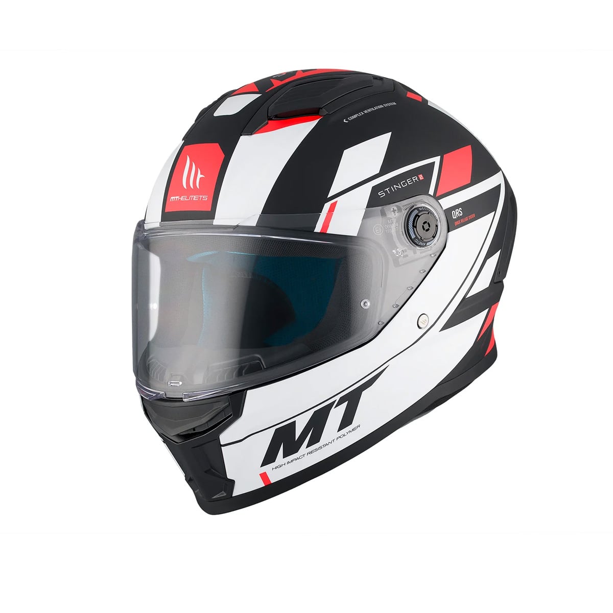 MT STINGER 2 ZIVZE B5 ESPORTES MOTO CAPACETE INTEGRAL (Maximo MotoPT) Front