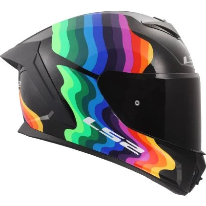 LS2 FF820 RAPID III FLOW INTEGRAL CASCO DE MOTO NEGRO MULTI – 2 – Maximomoto PT