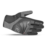 BELA STAR Luvas De Moto Têxtil Homem Antracite Preto