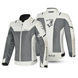 BELA MESH PRO Moto Casaco Senhora Gelo Cinza