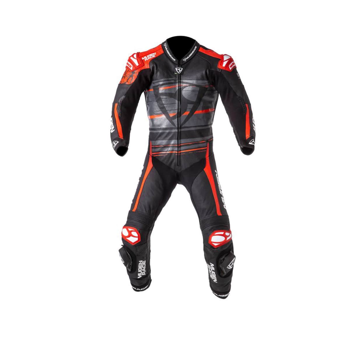 MUGENRACE MNR-2004 RC MAX UNO TRAJE Moto Couro Fatos