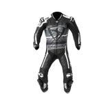 MUGENRACE MNR-2004 Rc Max Uno TRAJE Moto Couro Fatos Preto Cinza Branco