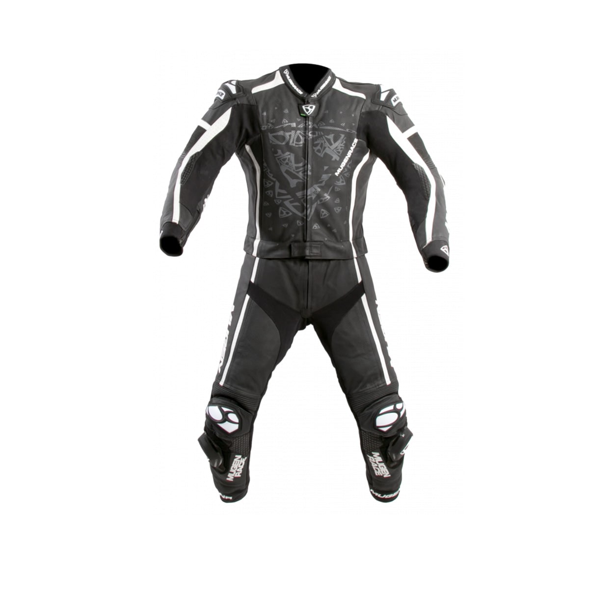 MUGENRACE MNR-2107 RC VIALE DUE Moto Fatos Branco Preto