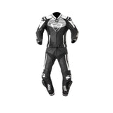 MUGENRACE MNR-2108 CIRA-SR DUE Moto Couro Fatos Senhora Preto Branco