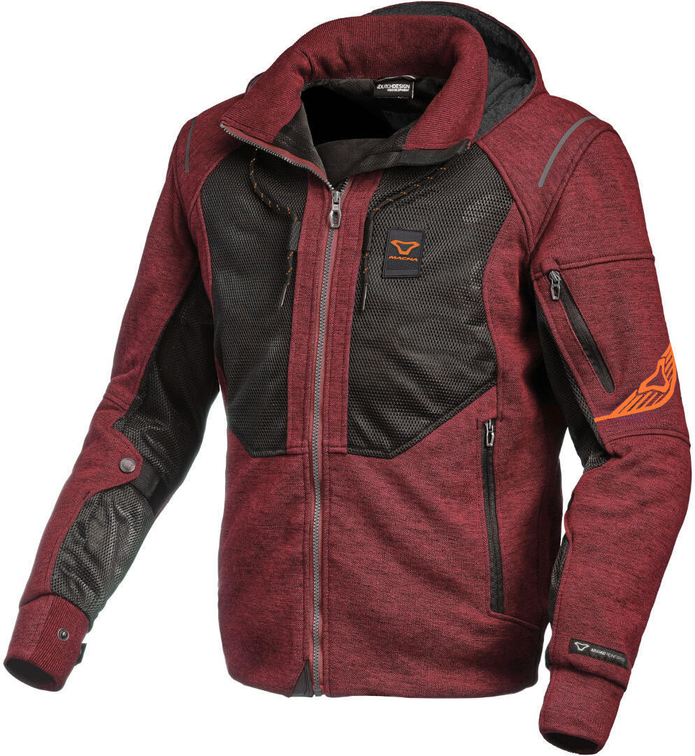 Macna Breeze Hooded Sweatshirt Red – 1 – Maximomoto PT