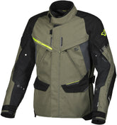 Macna Mundial hombre Chaqueta textil impermeable Verde Negro amarelo – Maximomoto PT