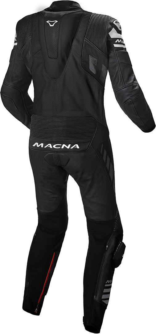 MACNA TRACKTIX 1 PC Moto Homem Perforado Couro Fatos Preto Branco – 2 – Maximomoto PT