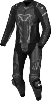 MACNA TRONNIQ 2 PC Moto Senhora Perforado Couro Fatos Preto – Maximomoto PT
