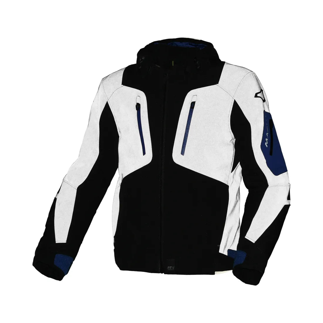 Macna Angle hombre Chaqueta moto casual Preto gris oscuro azul – 3 – Maximomoto PT