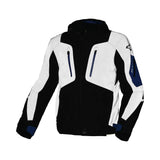 Macna Angle hombre Chaqueta moto casual negro gris oscuro azul