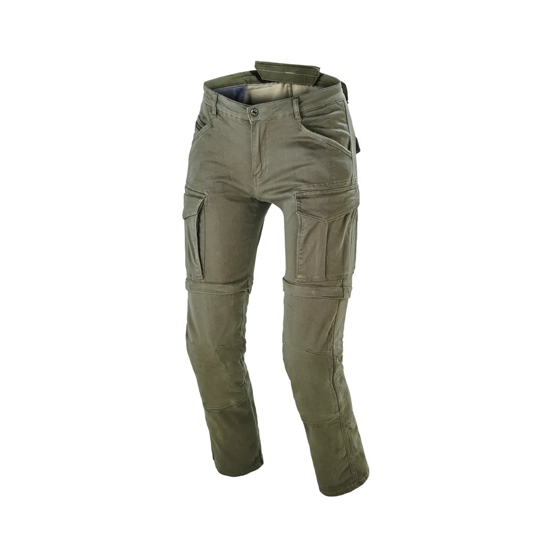 MACNA Arrival Hombre Moto Cargo Fitted cut Vaqueros Green – 1 – Maximomoto PT