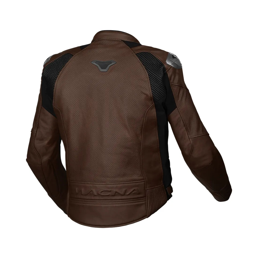 Macna Aviant Air hombre Chaqueta cuero impermeable marrón Preto – 2 – Maximomoto PT