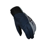 MACNA DAUNTO RTX HOMEM MOTOCICLETA AVENTURA LUVAS AZUL-ESCURO PRETO
