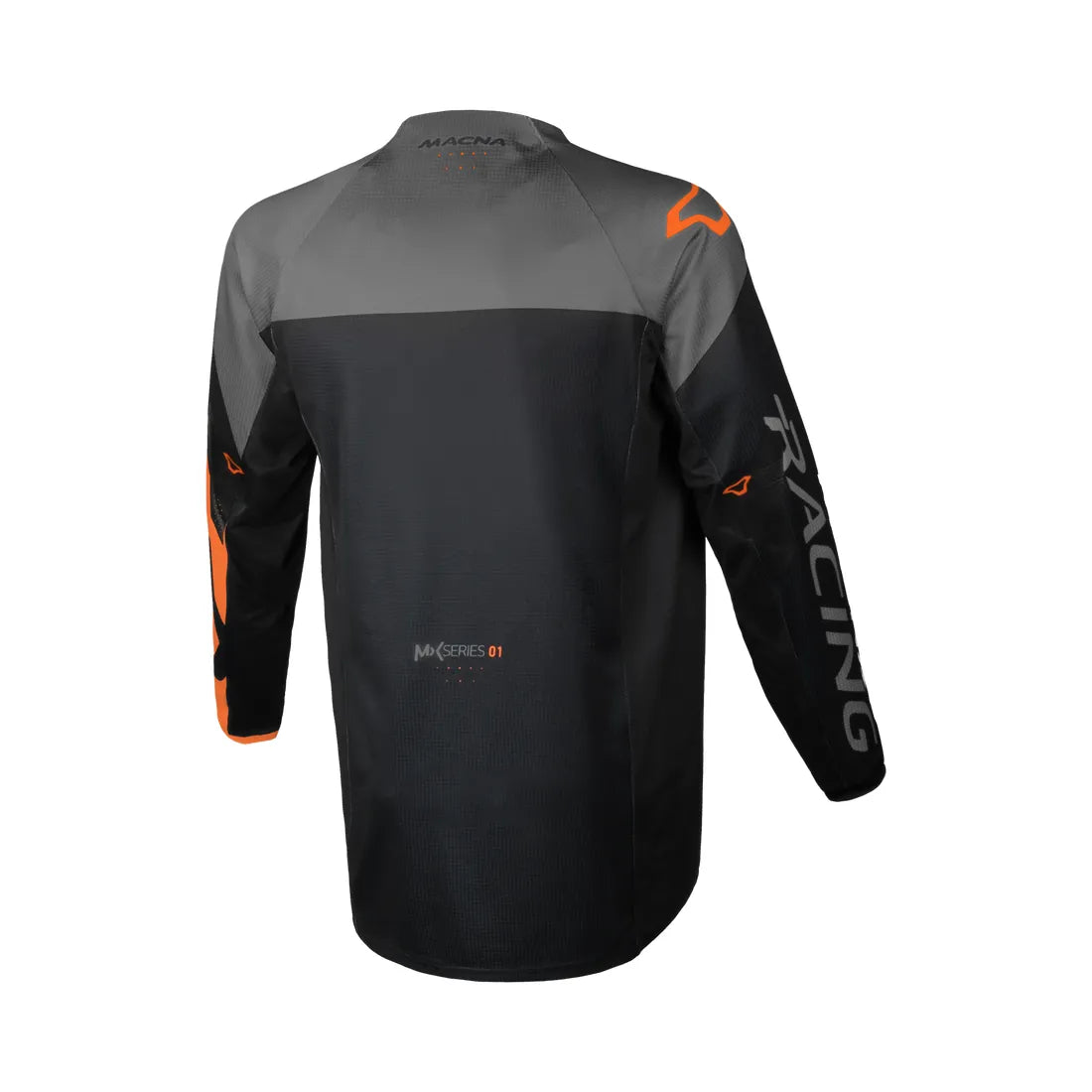 MACNA Backyard-1 Hombre Camisa moto Negro Gris Naranja – 2 – Maximomoto PT