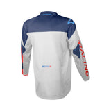 MACNA Backyard-1 Hombre Moto Touring camisa Gris Azul Rojo