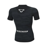 Macna Baselayer hombre ligera verano Camiseta Negro Gris Plateado
