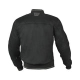 MACNA BASTIC Hombre Impermeable Bomber Chaqueta Negro plano