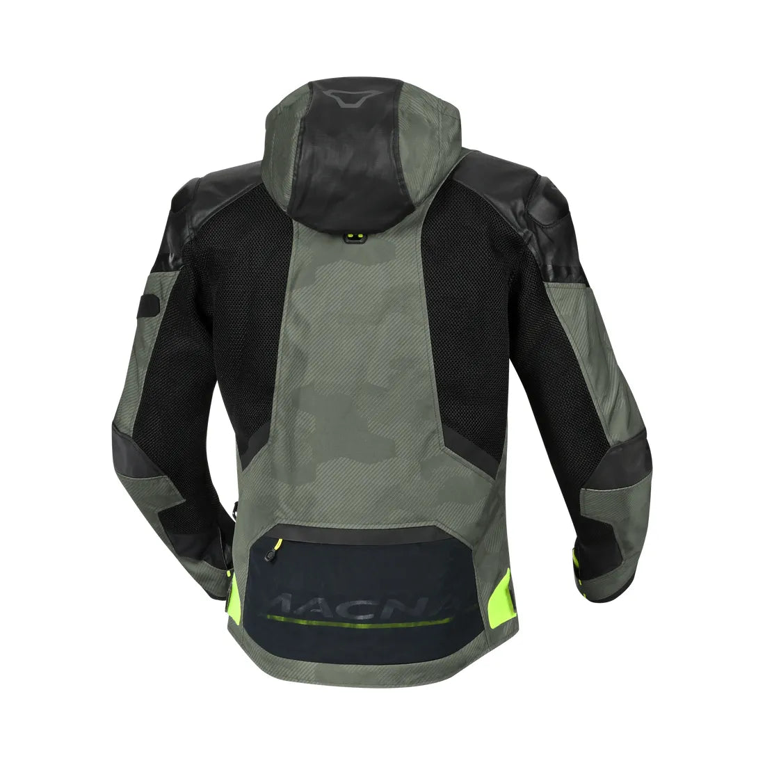 Macna Bradical hombre Chaqueta textil moto verde Preto amarillo – 2 – Maximomoto PT