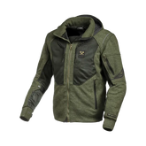 MACNA BREEZE Men's Cremallera Moto Hoodie Green – Maximomoto PT