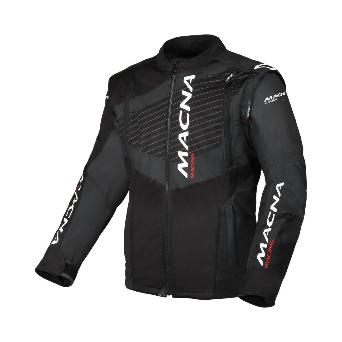 MACNA CREST Men's Motorcycle Softshell Jacket Black – 1 – Maximomoto PT