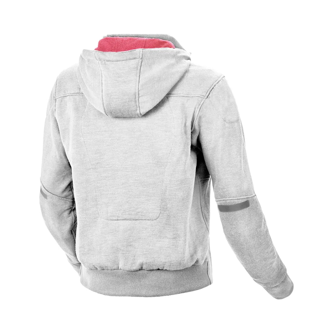 MACNA DISTRICT Mujer Textil Moto Capucha Chaqueta Light Gray – 2 – Maximomoto PT