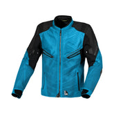 MACNA FOXTER Verano Textil Moto Chaqueta Azul Negro – Maximomoto PT