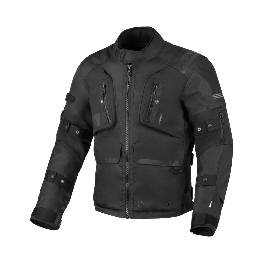 Macna Higera men waterproof textile motorcycle jacket Black – 1 – Maximomoto PT