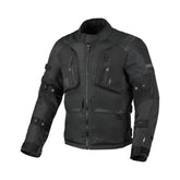 Macna Higera hombre Chaqueta textil impermeable motocicleta Negro – Maximomoto PT