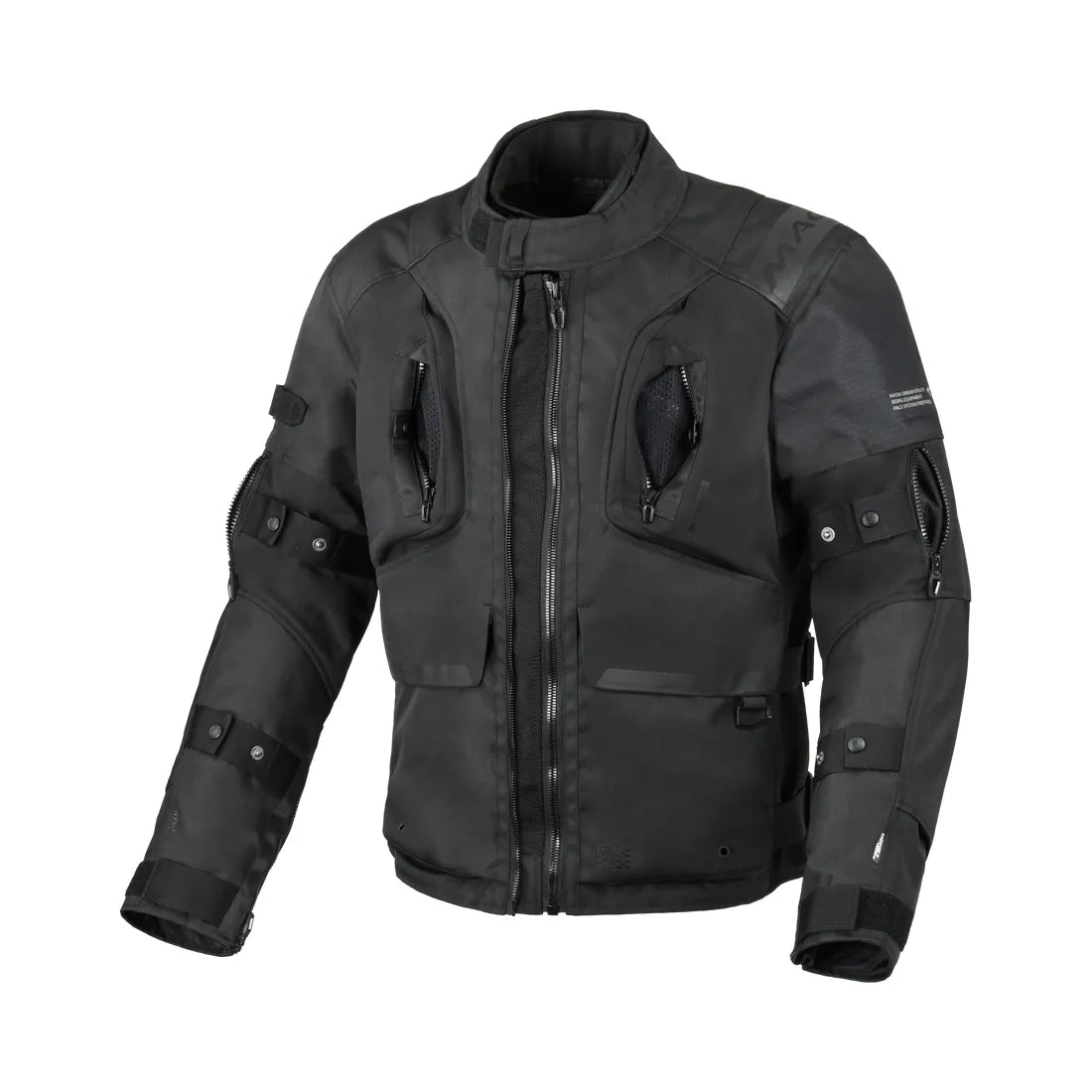 Macna Higera men waterproof textile motorcycle jacket Black – 3 – Maximomoto PT