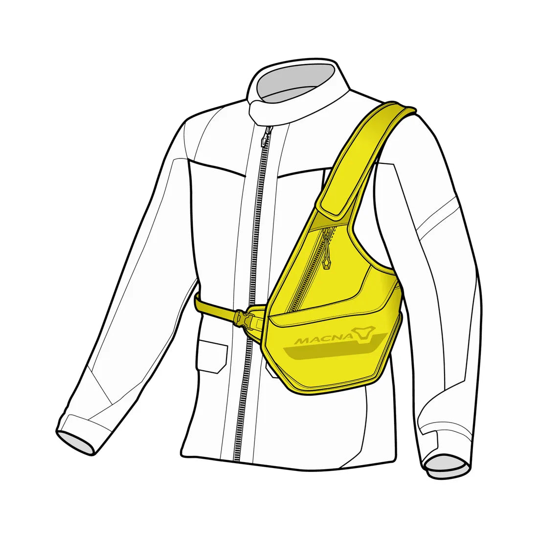 Macna Bolsa Tipo Pistolera Negra – 4 – Maximomoto PT