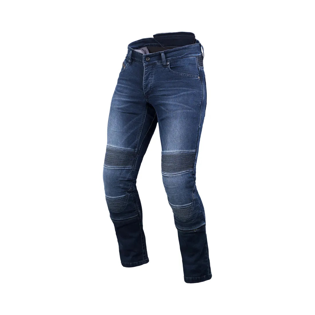 MACNA INDIVIDI Hombre Denim Moto Ajustados Vaqueros Azul – 1 – Maximomoto PT