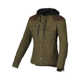 MACNA INLAND Mujer Textil Moto Jacket Green Marrón – Maximomoto PT