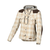 MACNA INLAND Mujer Textil Moto Jacket Beige Brown – Maximomoto PT