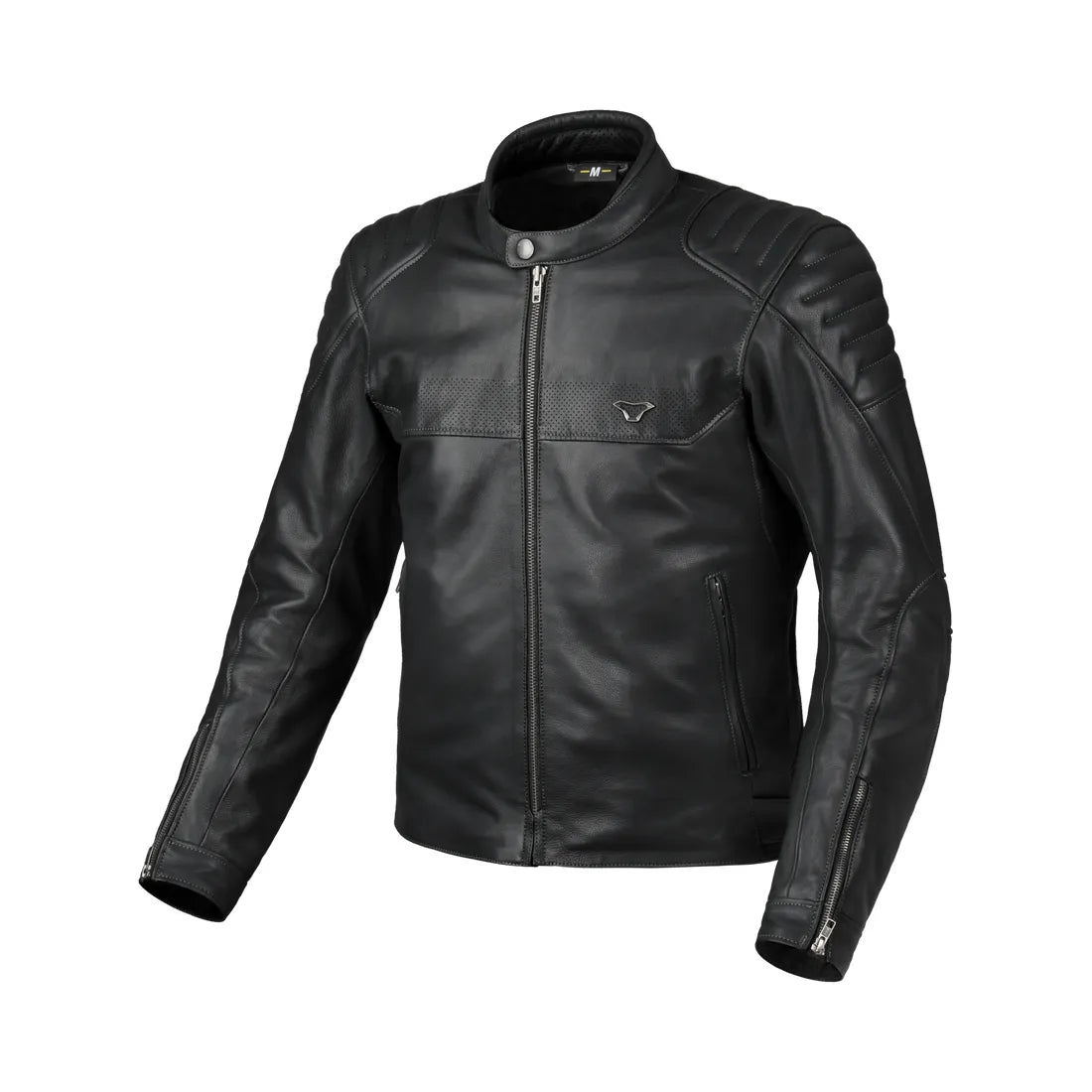 Macna Lance 2.0 men black textile leather jacket – 1 – Maximomoto PT