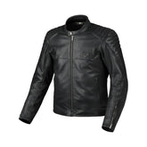 Macna Lance 2.0 hombre Chaqueta cuero textil Negro – Maximomoto PT