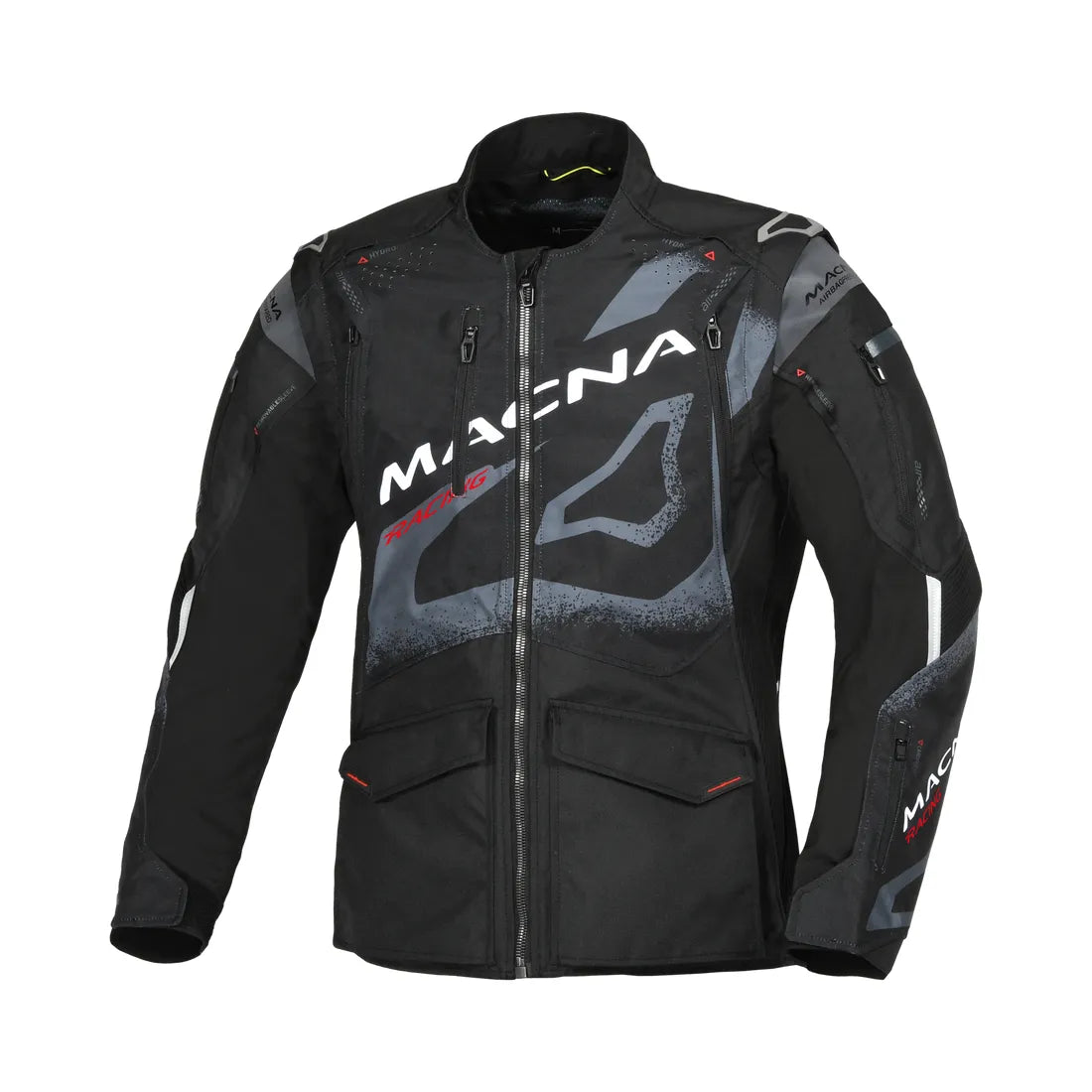 Macna Landmark hombre Chaqueta aventura todoterreno Negro – 1 – Maximomoto PT