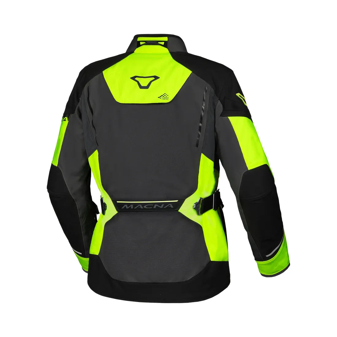Macna Mundial Hombre Moto Chaqueta Gris Amarillo Black – 2 – Maximomoto PT