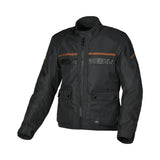 Macna Oryon hombre Chaqueta textil Carreras impermeable Negro
