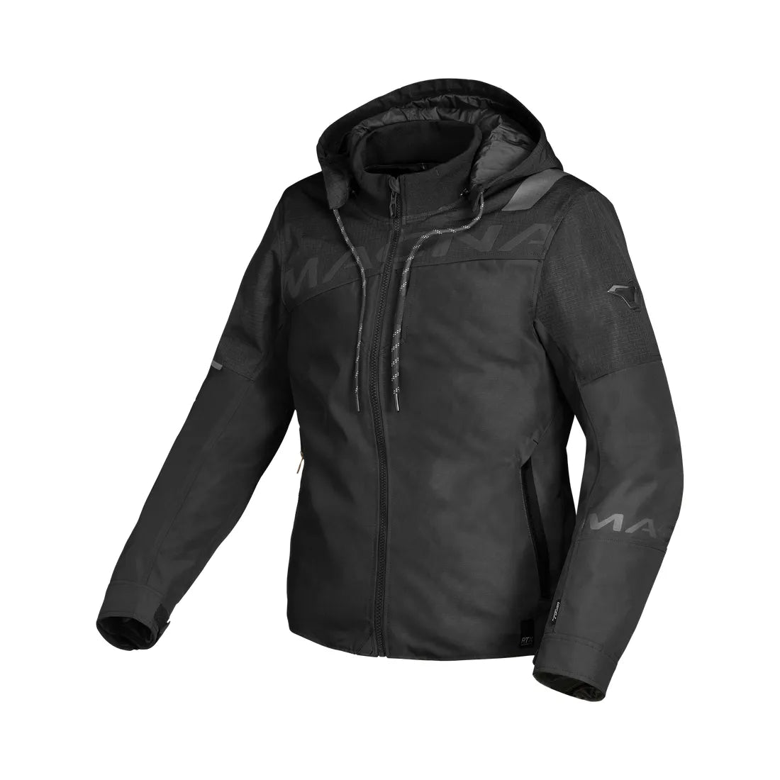 Macna Racoon mujer Chaqueta impermeable informal Negro – 1 – Maximomoto PT
