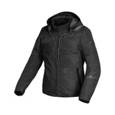 Macna Racoon mujer Chaqueta impermeable informal Negro – Maximomoto PT
