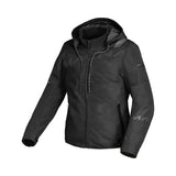 Macna Racoon mujer Chaqueta impermeable informal Negro
