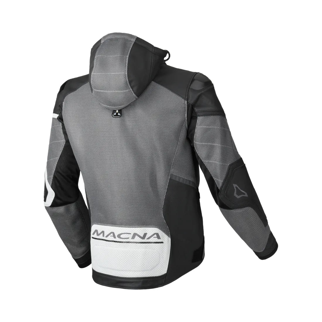 Macna Risant hombre black leather textile jacket – 2 – Maximomoto PT