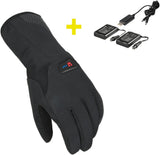 MACNA SPARK HOMENS MOTOCICLETA AQUECIDA LUVAS PRETAS