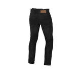 MACNA STONE Hombre Motociclista Denim Vaqueros Negro