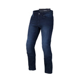 MACNA STONE Hombre Motociclista Denim Vaqueros Azul